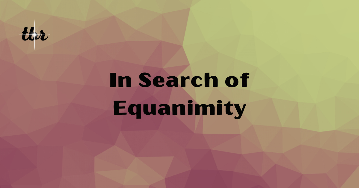 ☄️ In Search of Equanimity
