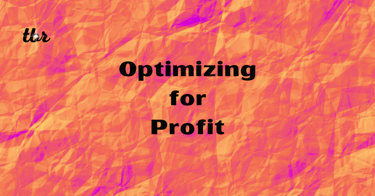 🔋 Optimizing for Profit